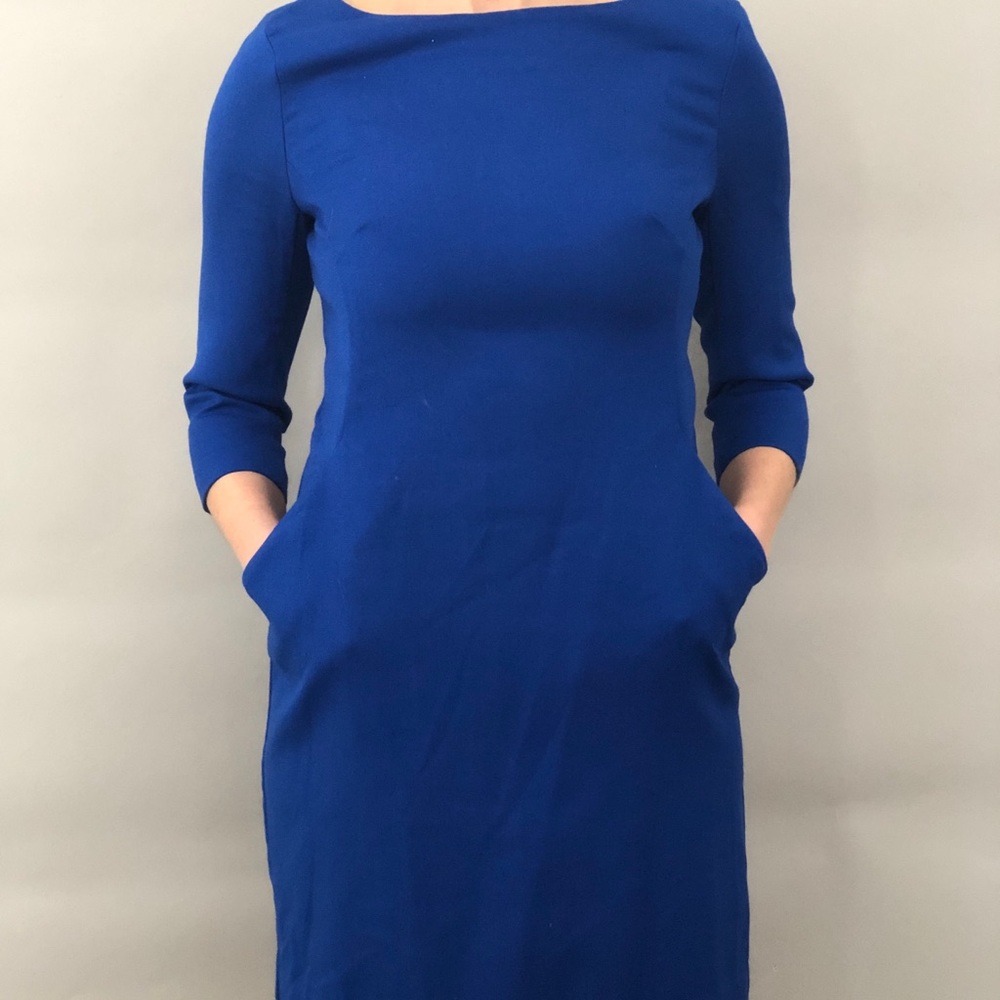 Blue dress